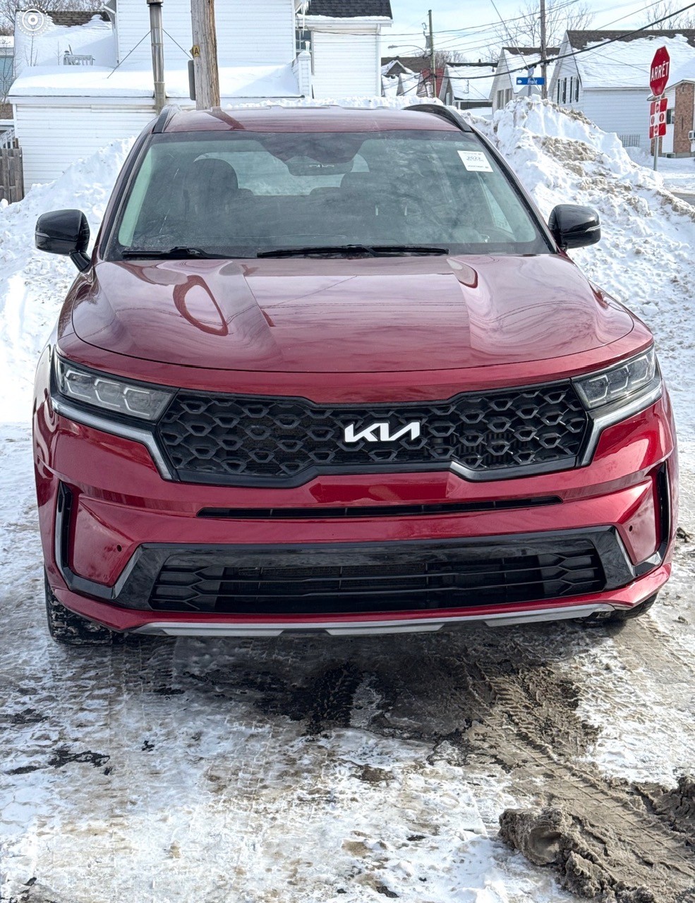 Kia Sorento after repair